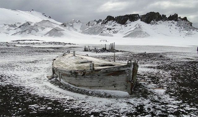 The presence of the lifeboat on the deserted island remains a mystery.