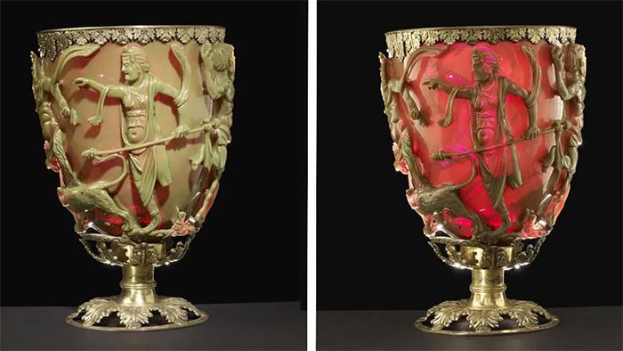 Nanotechnology appeared in the Lycurgus cup, baffling scientists.