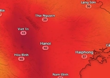 cold north wind coming to make northern region cooler when will hanoi have heavy rain 135479