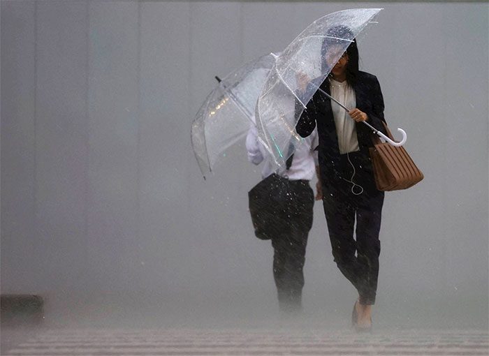 Extreme rainfall is believed to be linked to respiratory health.