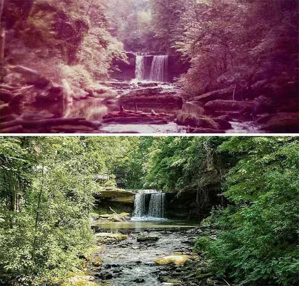 Youngstown Falls in 1951 and 2022