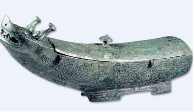 A valuable green bronze "dragon" was discovered.