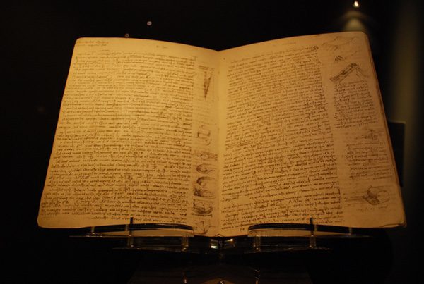 The most expensive book showcasing the genius of Leonardo da Vinci