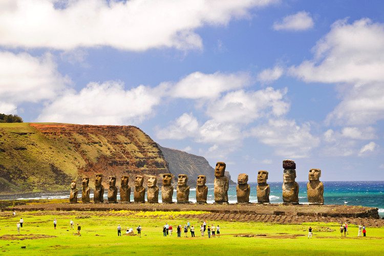 Easter Island is one of the most popular tourist destinations due to its mystery.