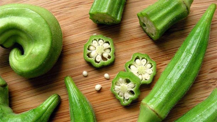 Okra helps you feel full quickly and stay full longer