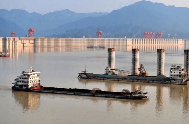 The Three Gorges Hydropower Plant can generate 197.1 billion kWh each year