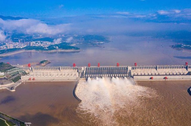 Three Gorges is the largest hydroelectric dam in the world