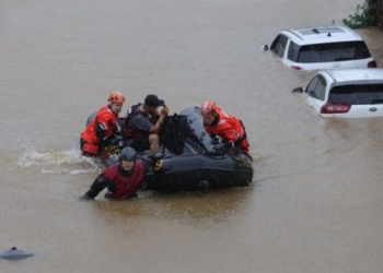 devastating floods in south korea due to heavy rain many flights cancelled subway services disrupted 135606