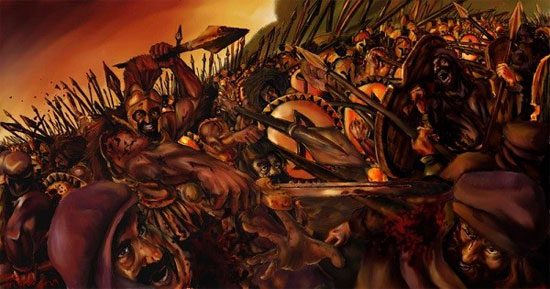 The "Demonic" Immortal armies in history