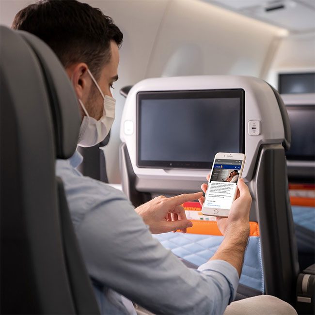 There is still a considerable gap between in-flight Wi-Fi and ground-based Wi-Fi.