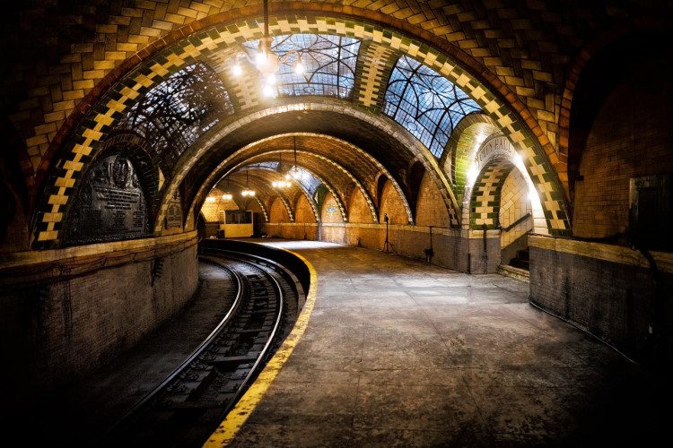 If you want to visit this station, you should go to the end of the 6 train's route.