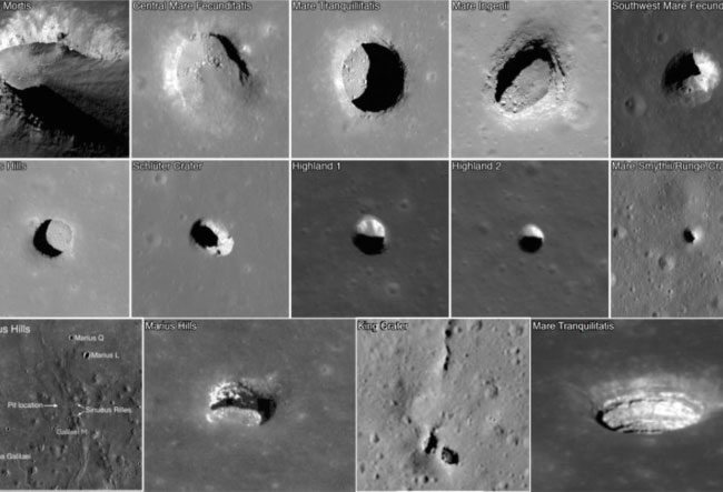 Lava tubes could become natural shelters for humans on the Moon