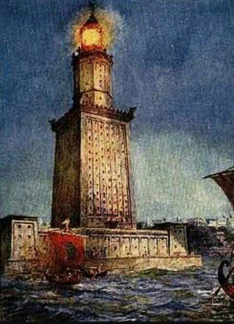 The Lighthouse of Alexandria was built during the reign of King Ptolemy I