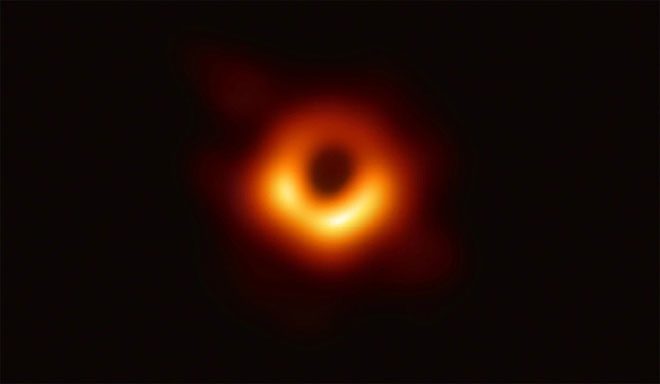 The first image captured of a black hole