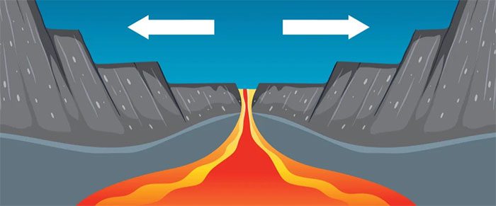 Divergent plate boundaries are responsible for adding new oceanic crust.