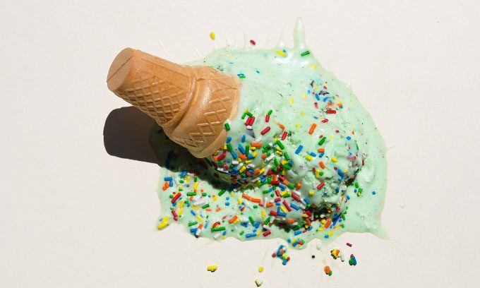 Frozen treats like ice cream can actually raise body temperature because they are often high in calories.