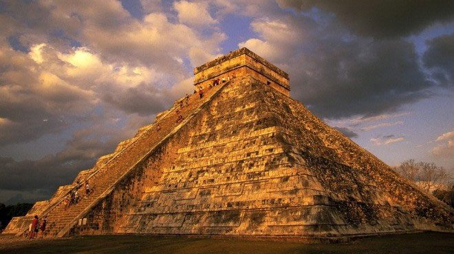 Inca pyramid, a famous symbol