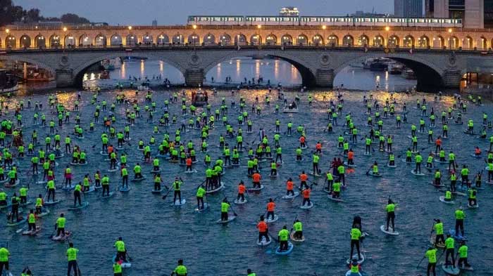 The city of Paris has invested at least 1.4 billion euros (1.55 billion USD) to clean the Seine River.