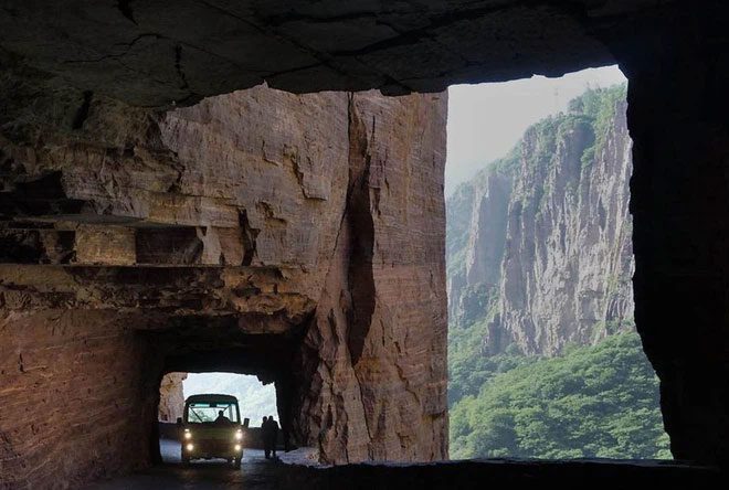 The Guoliang Tunnel is considered one of the most dangerous roads in the world.