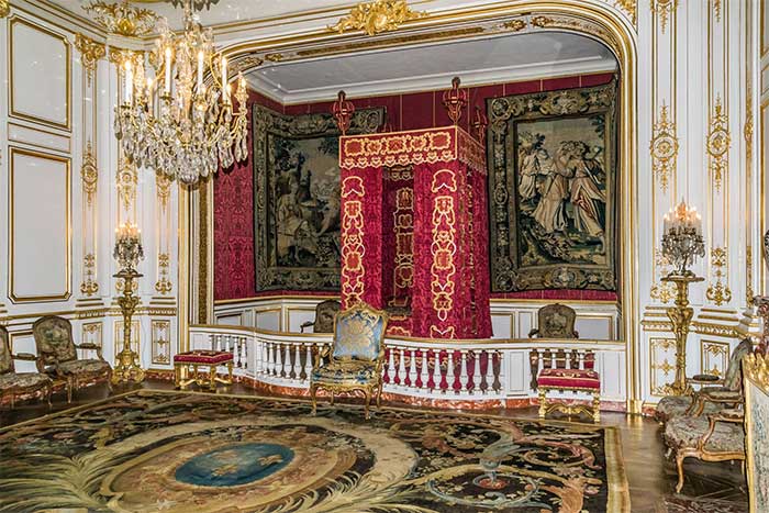 Interior design within Château de Chambord.