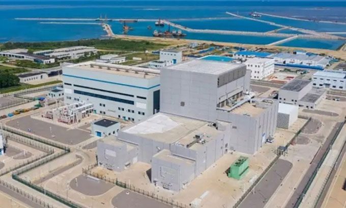 The HTR-PM reactor located in Shandong.