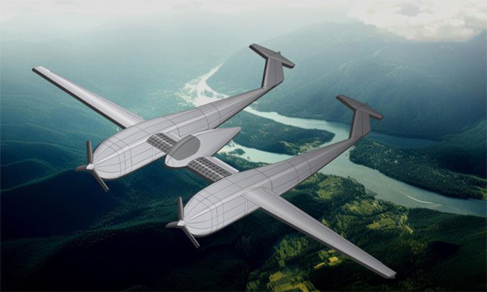 Design of the Climate Impulse hydrogen aircraft.