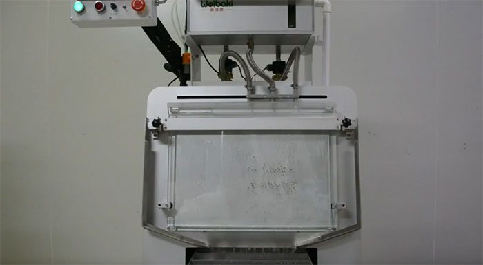 The machine capable of sorting the sex of mosquito pupae