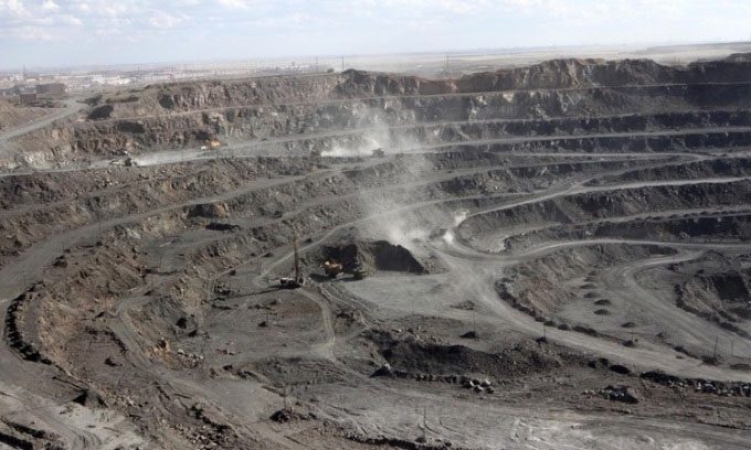 Bayan Obo rare earth mine in the Inner Mongolia Autonomous Region.