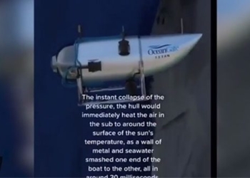 moments of the titan submarine explosion in an instant 128233