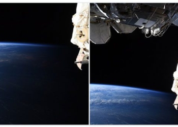 nasa astronaut shares stunning images of day and night boundary on earth seen from space 106950