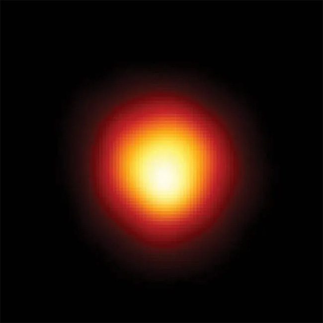 Image of Betelgeuse taken in 2019 from the Hubble telescope.