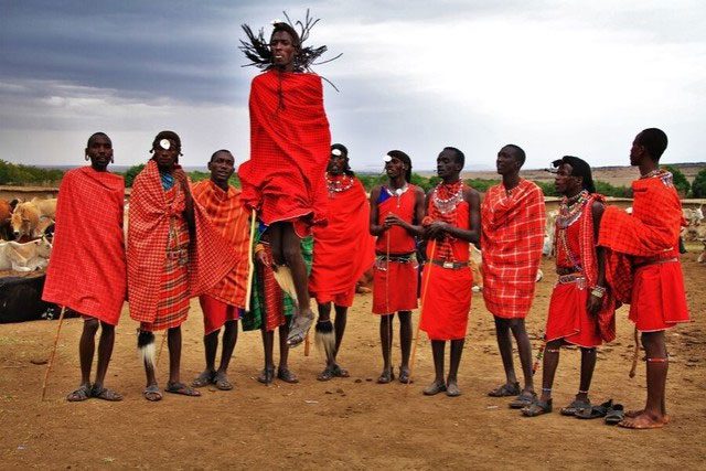 The Maasai have many unique customs and traditions.