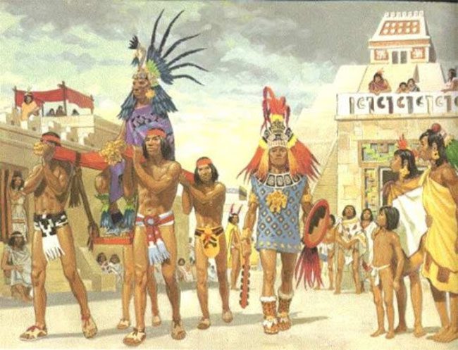 The Aztec referred to themselves as Mexica.