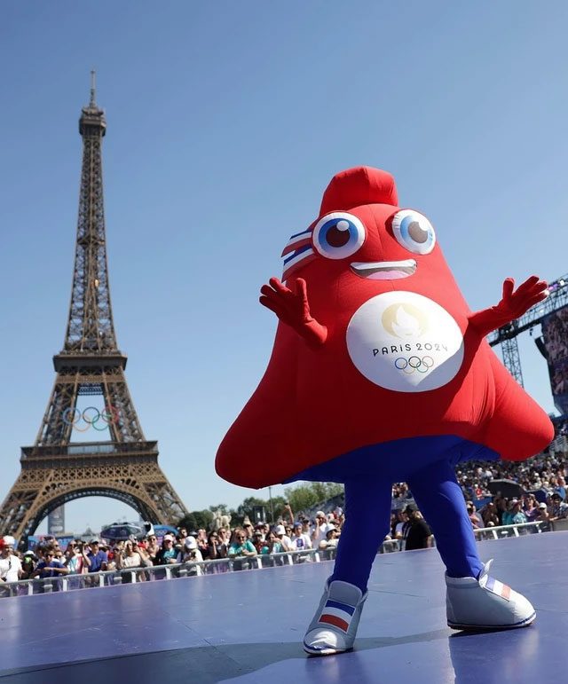 The Paris 2024 Olympic mascot inspired by the Phrygian cap