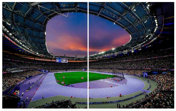 Stade de France, the largest stadium in France