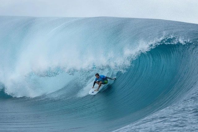 Surfing event on France's picturesque beach