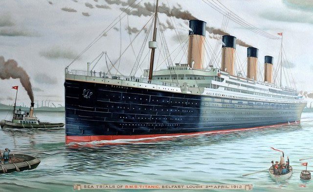 When the Titanic was built, most large ships of that time featured four smokestacks.