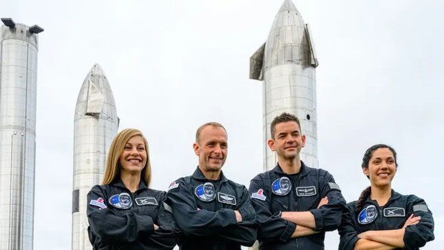 Crew of the Polaris Dawn mission