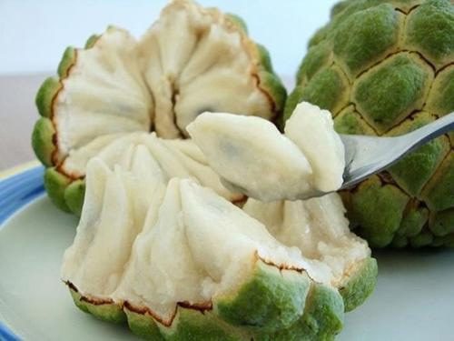 Custard apples are high in nutrients.