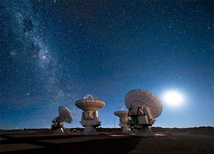 The Atacama Desert is also an ideal location for observing the night sky.