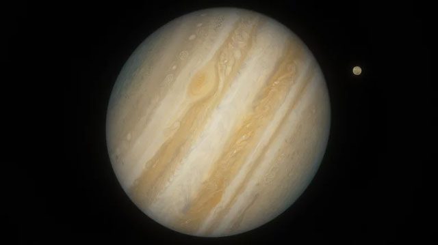 Jupiter is regarded as the "king" of planets in the Solar System