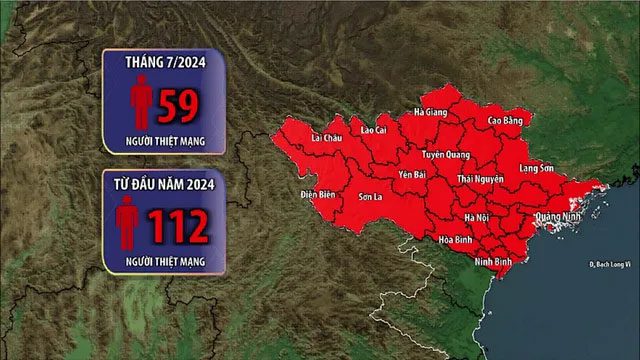 The number of fatalities due to natural disasters in the first seven months of 2024 is 1.5 times that of the same period in 2023