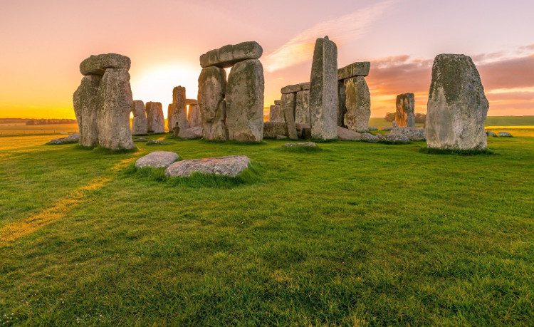 The mysterious stone pillars in England.