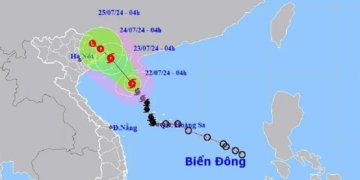 storm 2 enters vinh bac bo tonight northern region heavy rain 135652