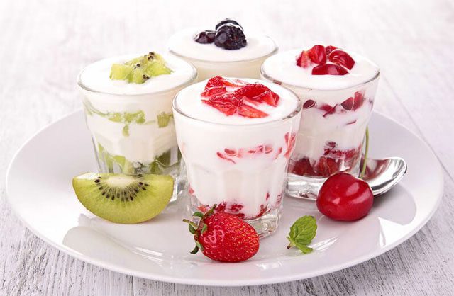 Fruit-Flavored Yogurts