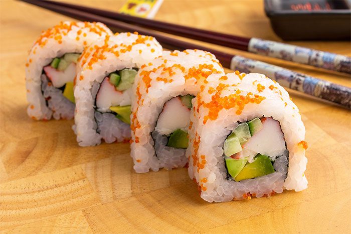The processed product that mimics the flavor and appearance of real crab is called surimi.