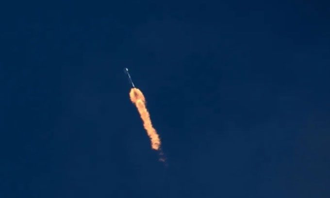 Falcon 9 rocket launched from Vandenberg Space Force Base on July 11.