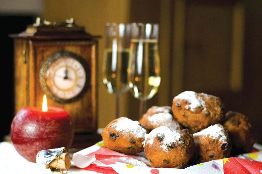 Poland, Hungary, and the Netherlands often eat donuts. Additionally, the Netherlands has olie bollen, a type of round pastry filled with apples, raisins, or sour cherries.