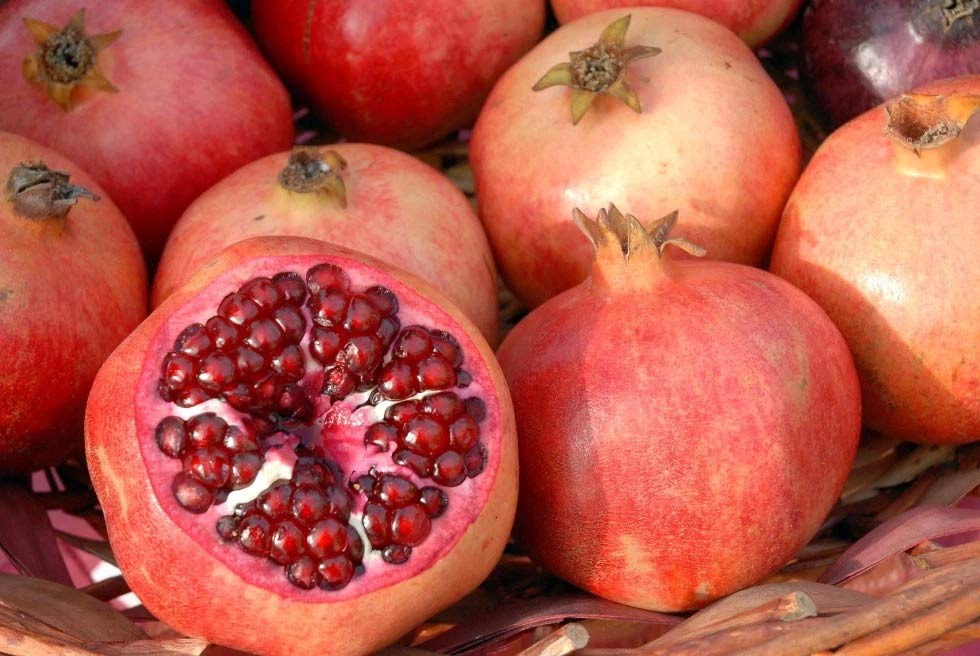 Pomegranate: The Turkish consider pomegranates a fruit that brings good luck for various reasons. Their red color symbolizes life and fertility. Their healing properties represent health, and the round seeds signify prosperity.