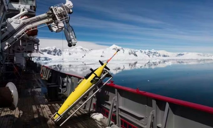 Scientists frequently explore the Southern Ocean.
